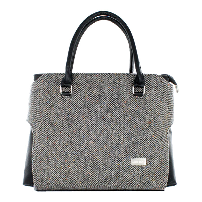 Irish Tweed and Leather Emily Bag