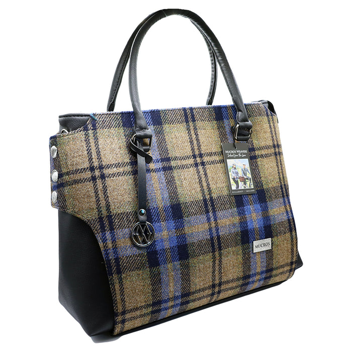 Emily Plaid Tweed Handbag