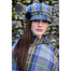 model of color 203 ladies newsboy cap by mucros weavers