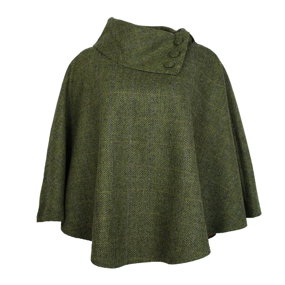 front of mucros weavers poncho color 51