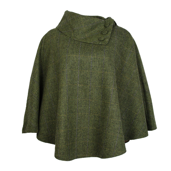 front of mucros weavers poncho color 51