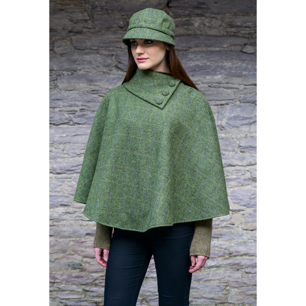 model of mucros weavers poncho color 574-1