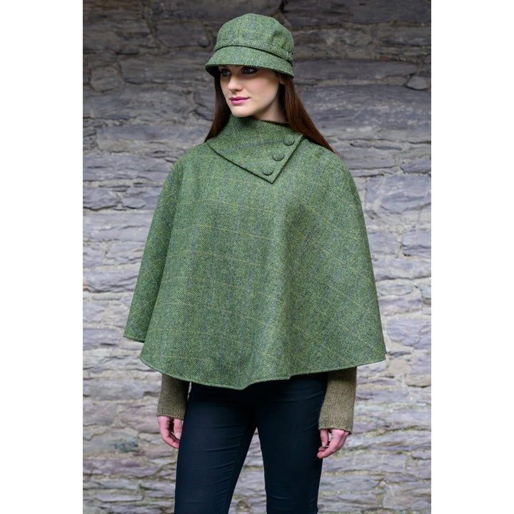 model of mucros weavers poncho color 574-1