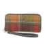 front of tweed wallet color 321 by mucros weavers