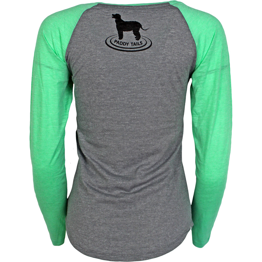 CLEARANCE - Paddy Tails Colorful Raglan Shirt