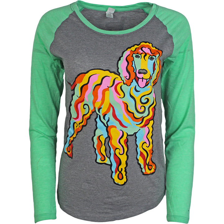 CLEARANCE - Paddy Tails Colorful Raglan Shirt