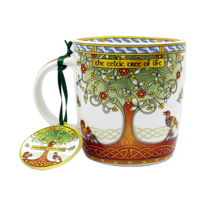 tree of life china mug