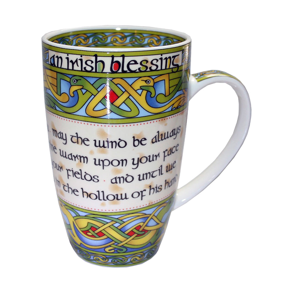 Irish Blessing Mug Celtic Design Capacity 400 ml/14 fl oz Tea Cup