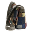 depth of tweed patchwork satchel bag by hanna hats