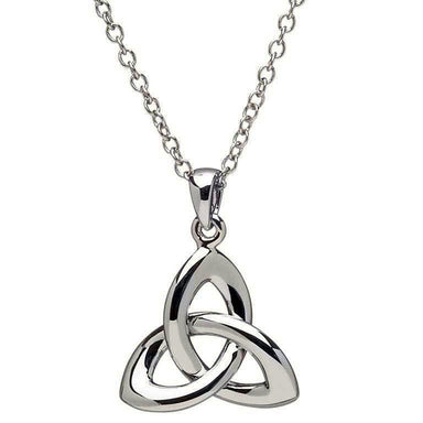 celtic trinity knot necklace by shanore