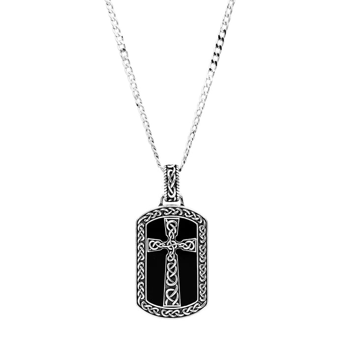 Multi Gemstone Religious Cross Pendant – SHINE JEWEL