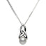 sterling silver trinity pearl pendant by shanore