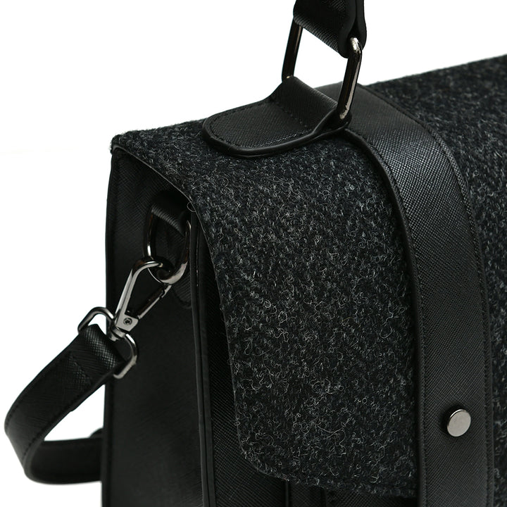 The Large Satchel with Harris Tweed®