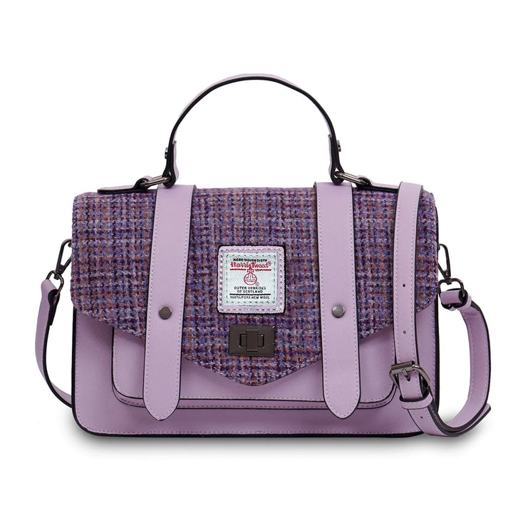 The Large Satchel with Harris Tweed®