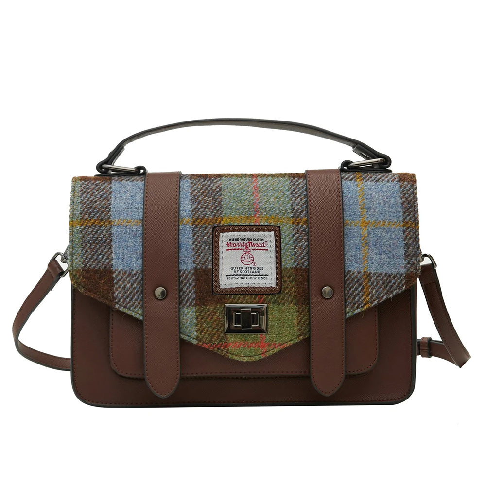 The Large Satchel with Harris Tweed®