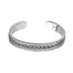 Sterling Silver Celtic Knot Braid Bangle