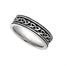 Silver Ladies Celtic Knot Band Ring