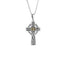 Sterling Silver Gold Plated Wedding Rings Small Cross Pendant