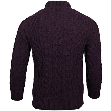 "Bunratty" Shawl Collar Sweater