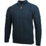 Men's Half Zip Aran Wool Sweater